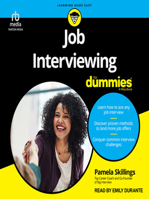 cover image of Job Interviewing For Dummies